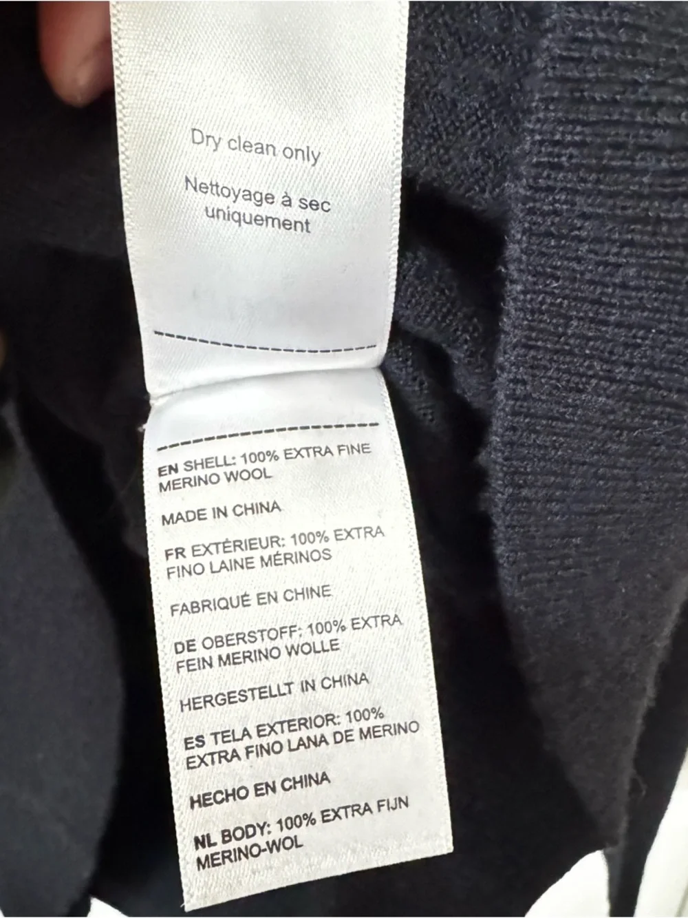 UNTUCKit Men's Half-Zip Sweater - Navy. Size‎ XXL